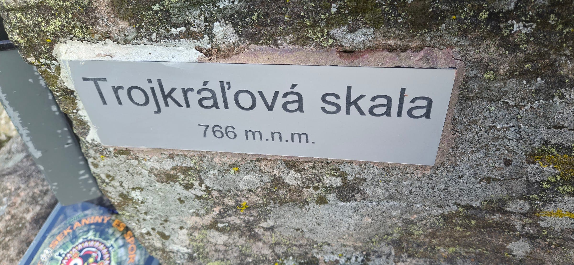 Trojkráľová skala — fotka z okruhu